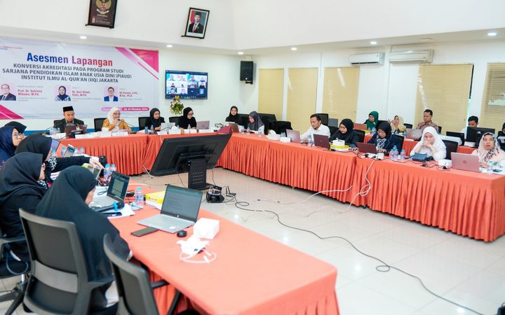 Prodi PIAUD IIQ Jakarta Jalani Asesmen Lapangan LAMDIK, Optimis Raih Akreditasi Unggul